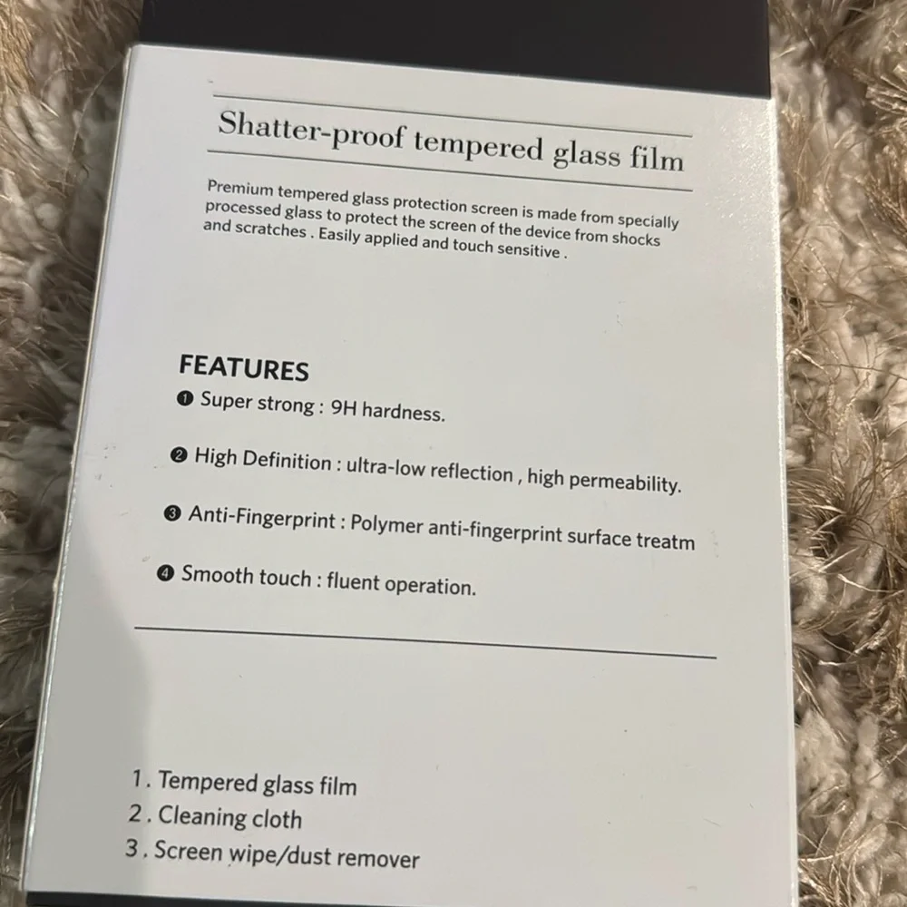 9 in 1 for iPhone 14 15 16 Plus Screen Protector